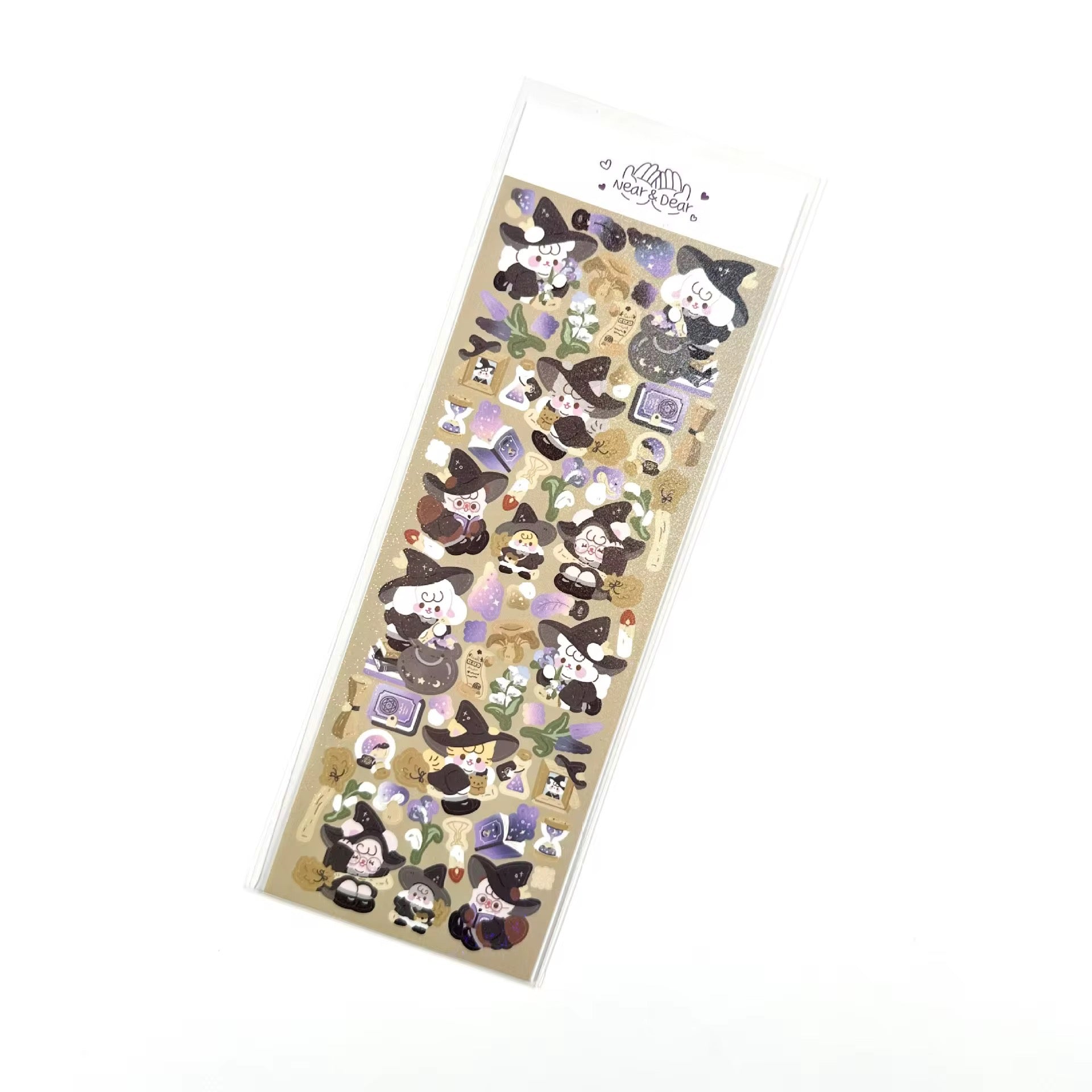 Whimsical Cartoon Character Themed Stickers