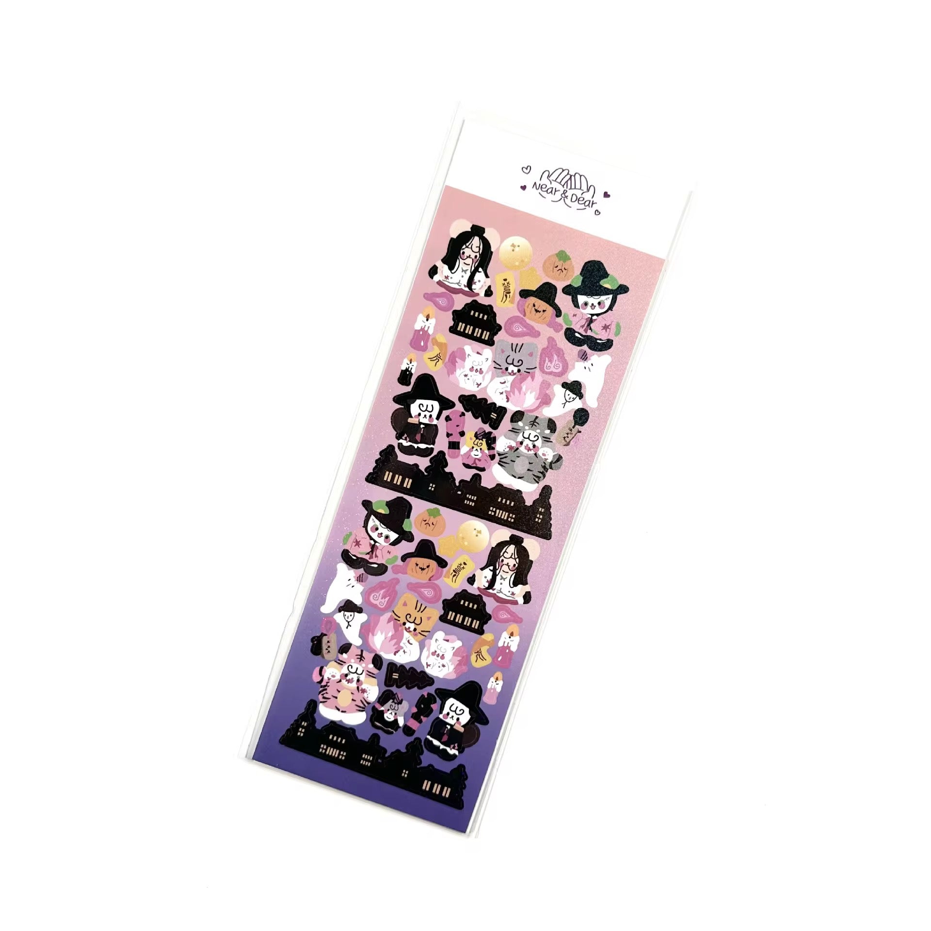 Whimsical Cartoon Character Themed Stickers