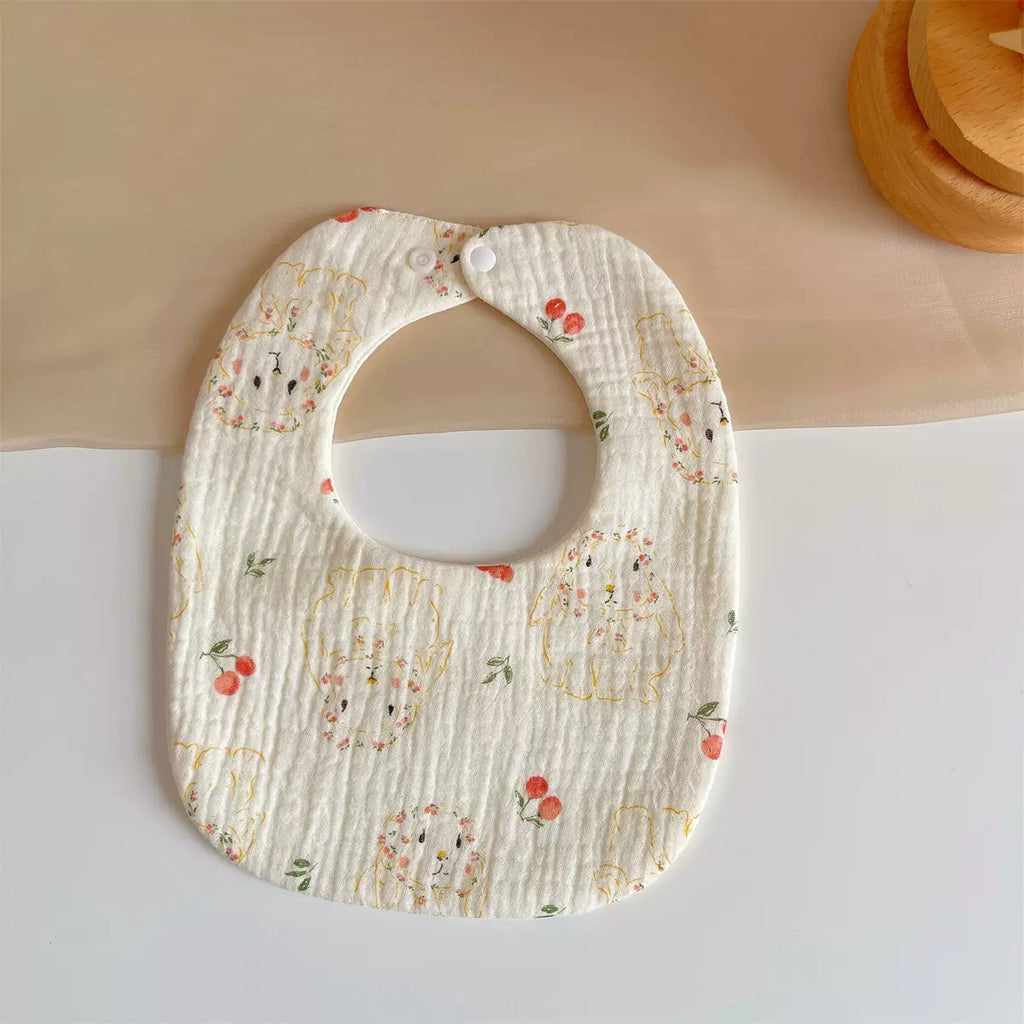 Soft Baby Muslin Square Bib