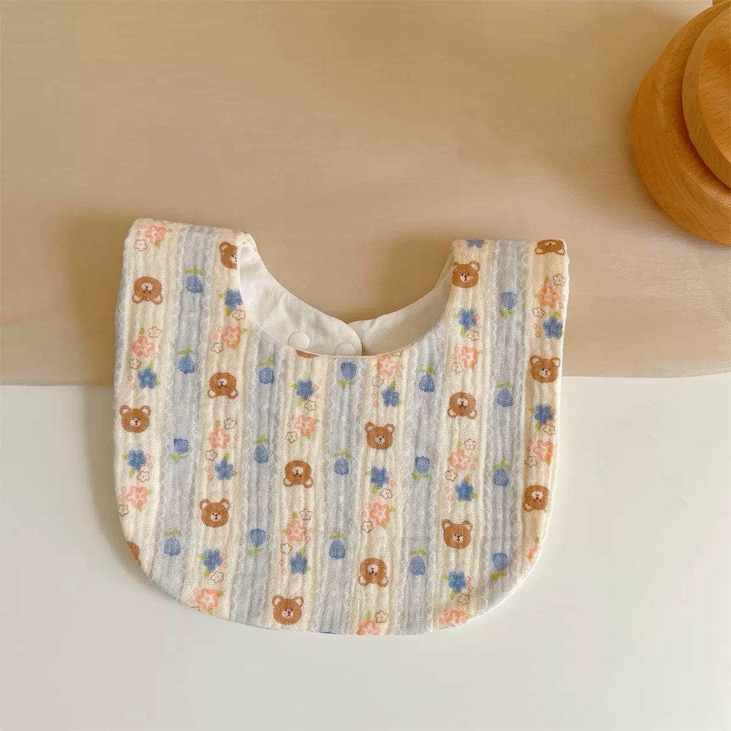 Soft Baby Muslin Square Bib