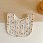 Soft Baby Muslin Square Bib