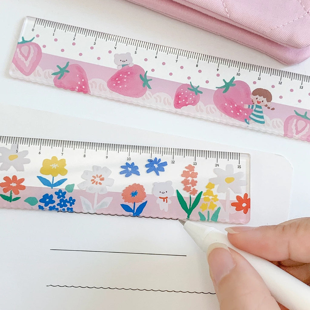 Sweet Strawberry Ruler – 15cm