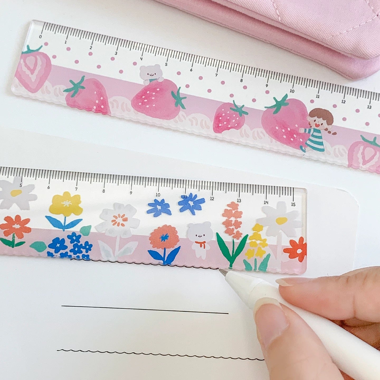 Sweet Strawberry Ruler – 15cm