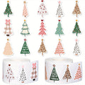 Cartoon Christmas Tree Sticker Roll – Fun Holiday Decor