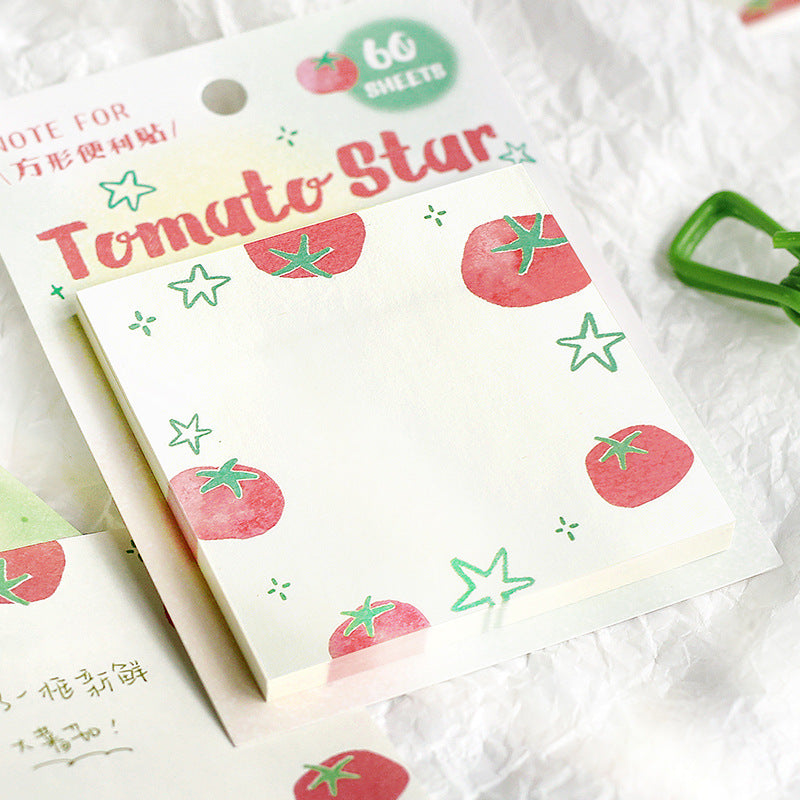 Hand-drawn Nature-inspired Cottagecore Sticky Notes