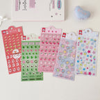 Cute Embossed Resin Stickers for Crafts & Decor