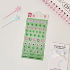 Cute Embossed Resin Stickers for Crafts & Decor