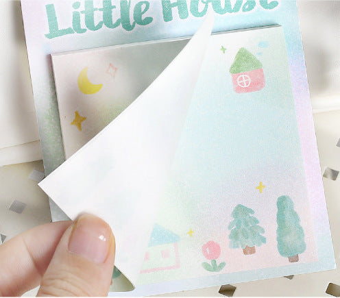 Hand-drawn Nature-inspired Cottagecore Sticky Notes