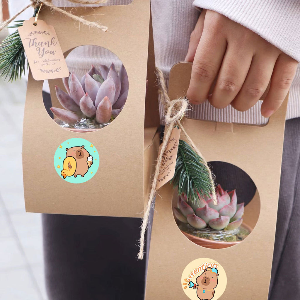 Capybara Stickers for Ocean Lovers