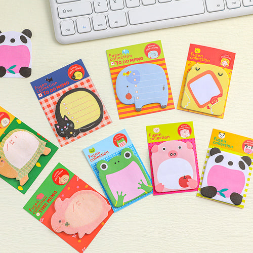 Cartoon Animal-themed Sticky Notes