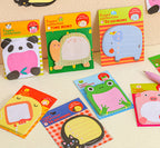 Cartoon Animal-themed Sticky Notes