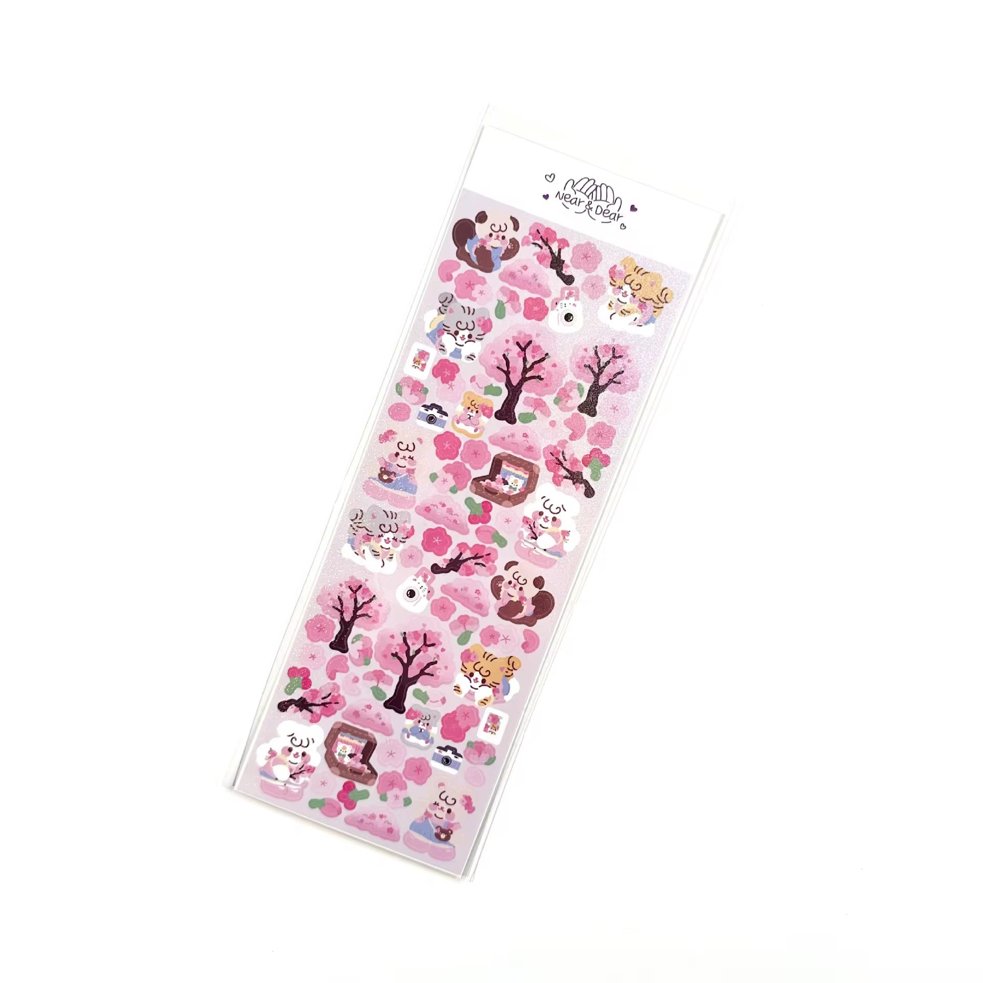 Whimsical Cartoon Character Themed Stickers